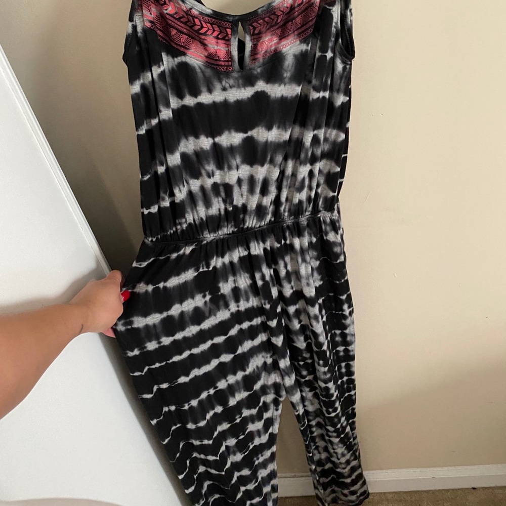 Tie dye jumpsuit